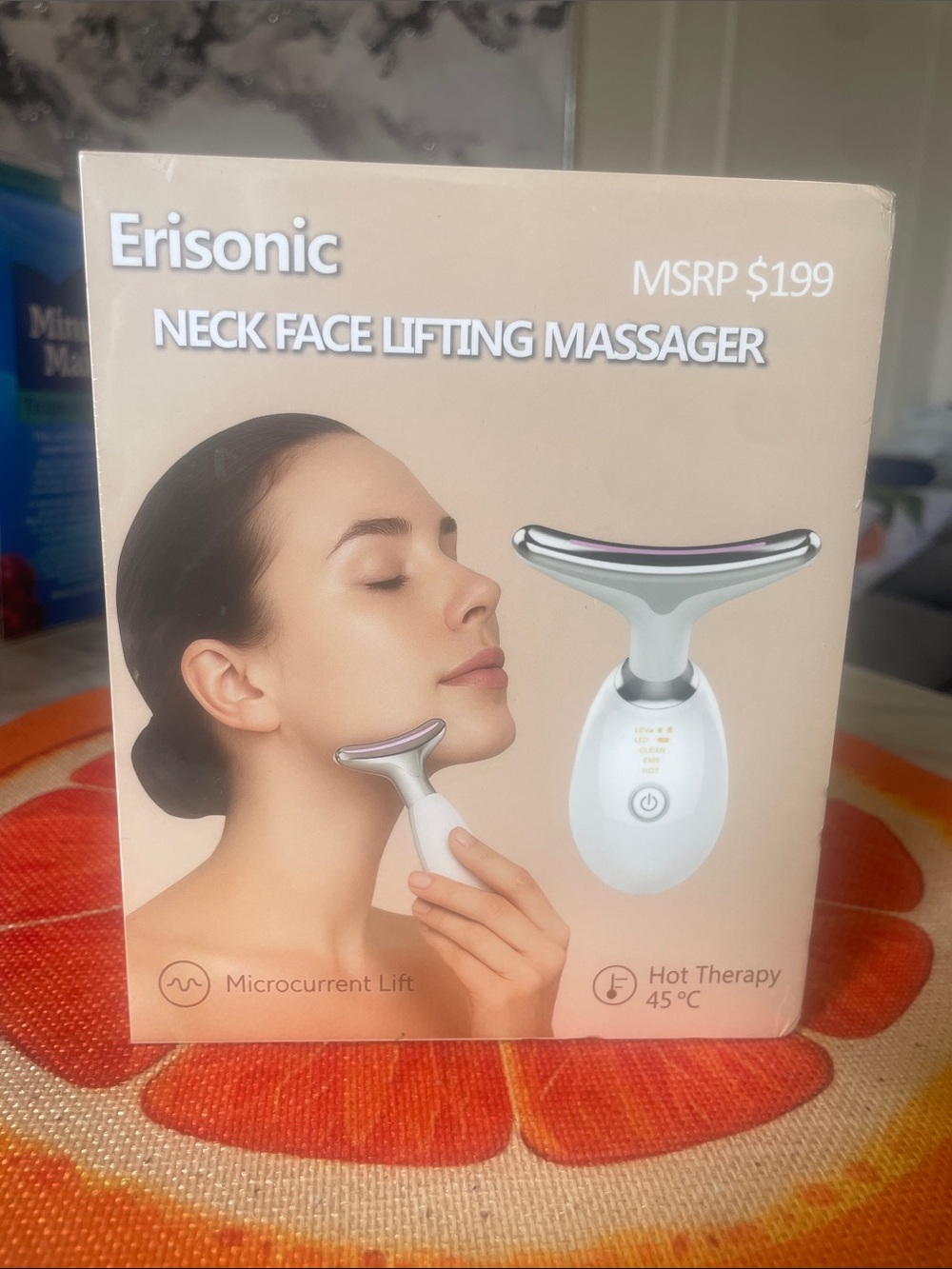 Neck & Face Lifting Massager — White